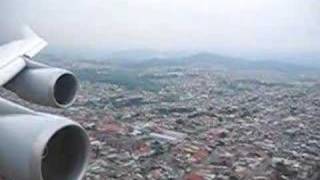 Landing in Guarulhos GRU  SBGR RWY 09R comming from EZE [upl. by Enyad184]