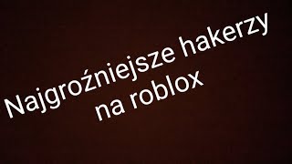 gry na roblox które zostały zhakowane [upl. by Siramay]