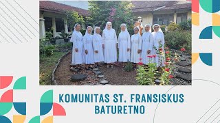 VISITASI JENDERAL DI KOMUNITAS BATURETNO amp KLEDING PROFESI PRINGSEWU [upl. by Ynehteb]