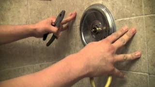 How to Repair a Moen Shower Faucet StepbyStep [upl. by Yesrod451]