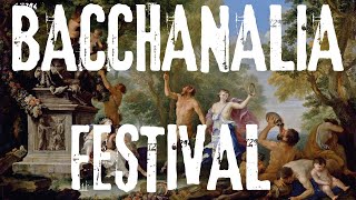 BACCHANALIA FESTIVAL ancientrome bacchanal [upl. by Hnacogn]