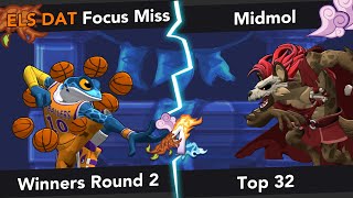 Midmol Forsburn vs Focus Miss Ranno  ARRIVAL  Rivals Of Aether 2 Top 24 WR2 [upl. by Sitra834]