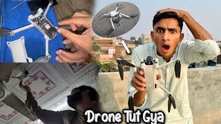 Drone Crash Ho Gya 😱 [upl. by Bertina]