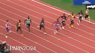 Akani Simbine upsets Fred Kerley and Christian Coleman to win 100m in Shanghai  NBC Sports [upl. by Feilak]