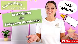 Lernen für Kleine mit Miss Josi  Lernvideos für Babys und Kleinkinder  Erste Worte  Folge 1 [upl. by Yerhcaz222]