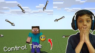 Minecraft but you can CONTROL TIME [upl. by Judye]