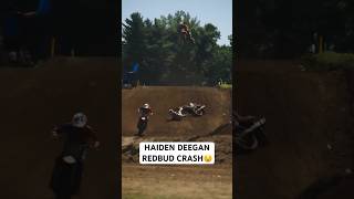 Haiden Deegan Involved in Major Crash with Fellow Rider at Redbud mickmediaco [upl. by Sunday141]