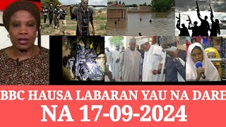 BBC HAUSA LABARAN YAU NA DARE NA 17092024 [upl. by Balas]