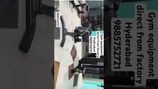 Gym equipment direct from factory Hyderabad 9885752721gymsinhyderabad hyderabadtelangana gym [upl. by Alekin277]