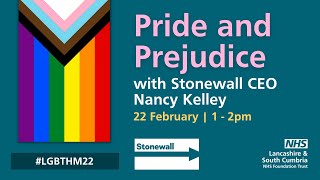 Pride and Prejudice with Nancy Kelley LGBT History Month 2022 [upl. by Atniuqal]