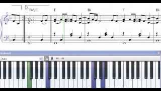 Partitura Piano Todo A Pulmon  Alejandro Lerner  demo [upl. by Noevad112]