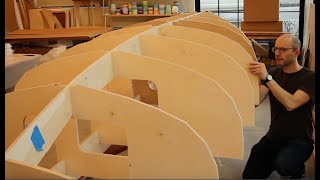 Designing for Dinghies Episode 1 Construction Frame [upl. by Pappas]