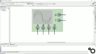 Multisim 4 channel oscilloscope  comment utiliser loscilloscope 4 canaux [upl. by Trillbee]