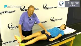 How to Muscle Test Hip Adductors  Technique Peek Series [upl. by Notsnorb]