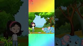 Stomp  One Little Elephant kidsvideo cartoon baby kidssong shrots elephant animals [upl. by Marilin]