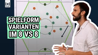 Kreative Spielformen 8 vs 8  Taktiktraining im Fokus [upl. by Haskell523]