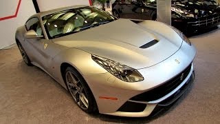 2014 Ferrari F12 Berlinetta  Exterior and Interior Walkaround  2014 Toronto Auto Show [upl. by Ahtebbat]