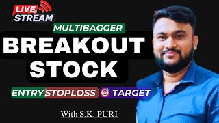 Multibagger Breakout Stock for Swing Trade  Stock Raja 07 August [upl. by Eirlav404]