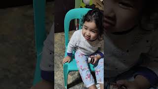 Scarlett playing prentending have lollipopbig girl ka na talaga baby koScarlett moment play time [upl. by Ertha]