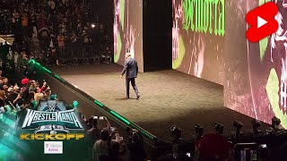 Triple H Entrance  WWE WrestleMania XL Kickoff Las Vegas NV at TMobile Arena [upl. by Isaacs614]