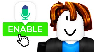 HOW TO GET ROBLOX VOICE CHAT [upl. by Yellhsa]