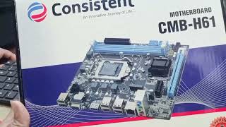 consistent H 61 motherboard 2nd generation nvme supported motherboard [upl. by Mignonne71]