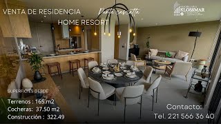 HERMOSA RESIDENCIA HOME RESORT EN VENTA PUEBLA [upl. by Kempe]