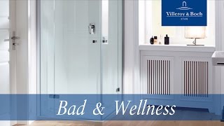 Neues fürs Bad  Die MetalRim Duschwannen  Villeroy amp Boch [upl. by Ibocaj]