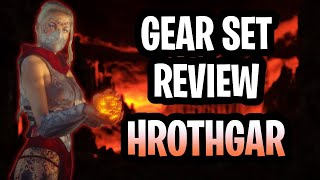 ESO  Waking Flame PTS Gear Set Review  Hrothgars Chill  Proc Meta Incoming Maybe [upl. by Carrnan]