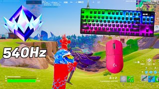 SteelSeries Apex Pro TKL ASMR 😴 Solo Gameplay 🏆 Satisfying Keyboard Fortnite 360 FPS 4K [upl. by Yadsendew505]