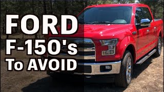 Ford F150 Trucks to Avoid [upl. by Yelkrab]