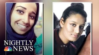 American And British ISIS Brides Plead To Return Home  NBC Nightly News [upl. by Olympia]