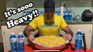 16 pound Mac amp Cheese Challenge [upl. by Elohc]