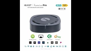 iEast M50 Audiocast Pro WiFi amp Bluetooth Multiroom Audio Streamer [upl. by Nomrac531]