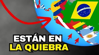 Los 10 PAÍSES más ENDEUDADOS de América LATINA y su impacto GLOBAL [upl. by Amsed]