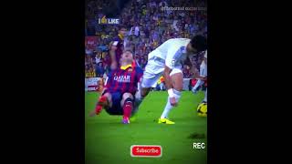 Messi fight with Pepe in football soccer football [upl. by Weintrob]