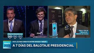 Palabras del sdor Pablo Yedlin en la previa del Debate 2023 en la UBA [upl. by Haugen]