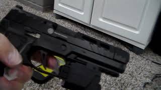 SIG SAUER P320 SPECTRE COMP BLACKOUT 9MM LEO TESTING CYELEE SHARK X PRO LEO TESTING [upl. by Bergstrom]