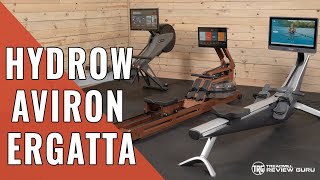 Aviron vs Hydrow vs Ergatta  Rowing Machine Comparison Review [upl. by Sorac738]