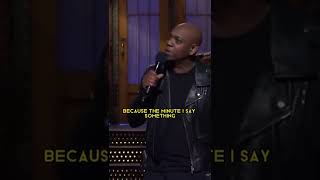 Dave Chappelle KANYE Said quot Billionaires Dont Wear Chainsquot SNL 2022 shorts [upl. by Labana142]