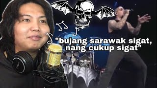 avenged sevenfold cover lagu iban [upl. by Jaenicke691]