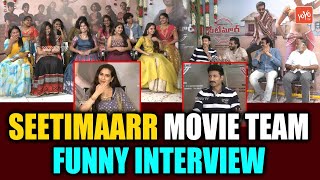 Seetimaarr Movie Team Funny Interview  Gopichand Interview  Tamanna  Sampath Nandi  YOYO TV [upl. by Kwarteng]