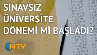 NTV Üniversite sınavında baraj kaldırıldı [upl. by Otiragram168]