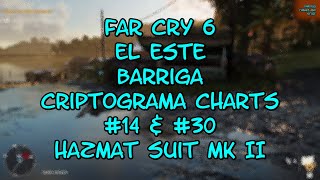 Far Cry 6 El Este Barriga Criptograma Charts 14 amp 30 Hazmat Suit MK II [upl. by Laekcim]