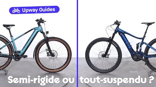 VTT électrique semirigide ou toutsuspendu  Upway [upl. by Adikram511]