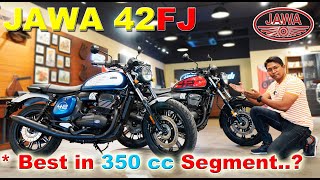 2024 JAWA 42 FJ Detail Review Price Specification  Better Then Hunter 350 [upl. by Varin853]