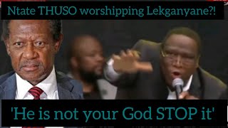 Ntate THUSO called out for worshipping ZCC leader Lekganyane at the FNB Stadium National Prayer [upl. by Dlorah182]