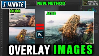 How to overlay images in photoshop 2024 [upl. by Photina]