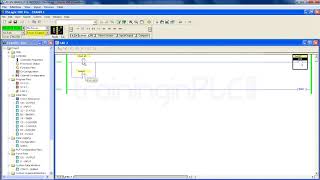 10 Latching and Unlatching in Allen Bradley RS Logix 500 [upl. by Hamlen]