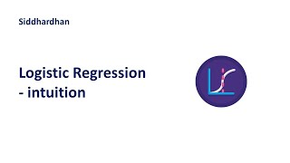 721 Logistic Regression  Intuition  Machine Learning Course [upl. by Gabriellia890]